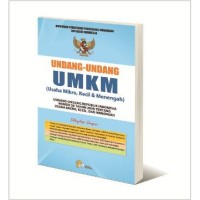 UNDANG-UNDANG UMKM